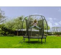 Exit Toys Trampoline de jardin Ø183 cm avec filet de sécurité - Silhouette - 12.93.06.00