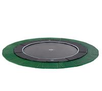 Exit Toys Trampoline rond enterré Dynamic avec dalles de sécurité Freezone - 10.80.10.00