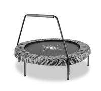 EXIT Trampoline à pied Tiggy junior, barre ø140 cm, noir/gris