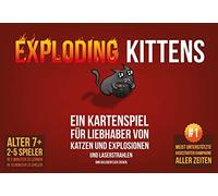 EXKD0011 - Exploding Kittens - Jeu de Cartes, 2-5 Joueurs, dès 7 Ans (édition Allemande)
