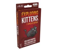 EXKD0019 - Exploding Kittens: 2-Spieler-Edition, Kartenspiel, AB 7 Jahren (DE-Ausgabe)