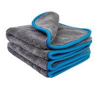 Exklusiv Chemie® 2X Chiffons en Microfibres Q2 1100 GSM | Absorbants, ne peluchent Pas & n'abîment Pas la Peinture | Chiffons d'entretien Automobile Extra Doux | 41 x 46 cm (2)