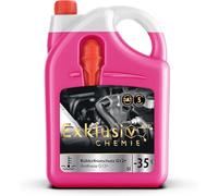 Exklusiv Chemie 5 litres d'antigel de radiateur G12+ 5 ans | Liquide de refroidissement voiture jusqu'à -35° | Liquide de refroidissement G12 voiture | Prêt à l'emploi