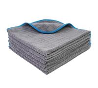 Exklusiv Chemie® 6X Chiffons en Microfibres Q1 380 GSM | Absorbants, Non Pelucheux & n'abîmant Pas la Peinture | Chiffons de Polissage pour l'entretien des Voitures et des Motos | 40 x 40 cm (6)