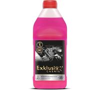 Exklusiv Chemie Antigel pour radiateur G12+ | Durabilité 5 ans | Liquide de refroidissement voiture à -35° | Liquide de refroidissement voiture G12 | Prêt à l'emploi | 1000ml