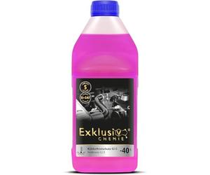 Exklusiv Chemie Antigel pour radiateur G13 | Liquide de refroidissement voiture jusqu'à -40° | Liquide de refroidissement voiture G13 | Prêt à l'emploi | 1000ml