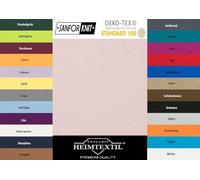 EXKLUSIV HEIMTEXTIL Drap-housse en jersey de qualité supérieure - 140-160 x 200 cm - Rose