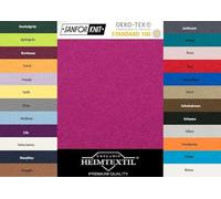 EXKLUSIV HEIMTEXTIL Drap-Housse en Jersey de qualité supérieure - 60 x 120-70 x 140 cm - Rose