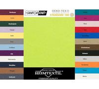 Exklusiv Heimtextil Drap-housse en jersey élastique, vert pomme, 140 - 160 x 200 cm