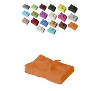 EXKLUSIV HEIMTEXTIL - Ensemble de serviettes de toilette avec nœud - Marque de coussins de sièges et de chaises longues de jardin, Coton, terracotta, Gästehandtuch 4er Set 30 x 50 cm