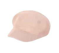 EXKURPOO Chapeau de Paille Béret for Femme, Chapeau de Soleil, Chapeau de Plage, de Voyage, léger et Respirant(Pink)