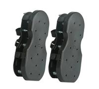 EXKURPOO Chaussures aérateur de Gazon Chaussures d'aération à Ressort Double Couche, Sandales pré-assemblées avec Sangle réglable, Outil d'aération d'air for pelouse Robuste