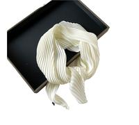 EXKURPOO Foulard en soie petit 1 foulard en soie plissée de 70 cm, petit foulard carré uni, couleur unie for femme, léger et saisonnier(Beige)