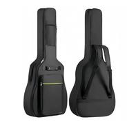 EXKURPOO Housse de Guitare Housse de Guitare Acoustique avec Rembourrage en éponge de 41 Pouces et 0,25 Pouce, résistante à l'eau, Double bandoulière réglable