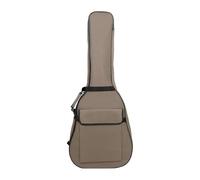 EXKURPOO Housse de Guitare Housse de Transport Souple for Guitare Acoustique Classique de 41 Pouces, Sac à Dos à Double bandoulière en Polyester, pièces et Accessoires for Guitare(Brown)