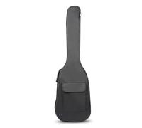 EXKURPOO Housse de Guitare Sac à Dos Noir imperméable à Double Sangle for Guitare Basse électrique, épaisseur 5 mm, rembourré en éponge