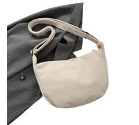 EXKURPOO Sac à Bandoulière Sac à bandoulière simple en velours côtelé for femme, style littéraire, décontracté, simple, for étudiante(Khaki)