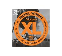 EXL110-3D Nickel Wound Regular Light 10-46 Pack de 3