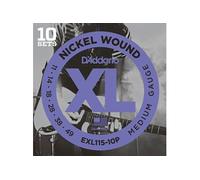 EXL115-10p Nickel Wound Medium Pack de 10 Jeux de cordes électriques 011