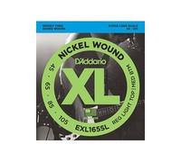 D'Addario EXL165SL, Custom Light, 45-105, cordes extra-longues - jeu guitare basse
