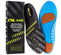 Exland Work Comfort Semelles orthopédiques pour un confort et un soutien tout au long de la journée, absorption des chocs et amortissement, réduction de la fatigue, taille L 39/46