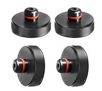 EXLECO 4 Pcs Car Jack Pad Caoutchouc pour Tesla Model 3 Jack et Robustes et Pratiques Idéal pour Réglages de Voiture Jacking Tampon pour Protecteur de Les Voitures et Les VUS pour Crics et Elévateurs