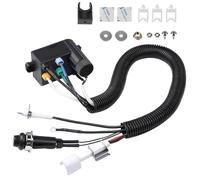 EXLECO Kit D'allumage de Rechange Compatible avec Weber Spirit 220/320/330/335 Serie (2013), Allumage Piézoélectrique de Rechange Weber 7643/69851 Barbecue à Gaz avec Électrode en Céramique et Bouton