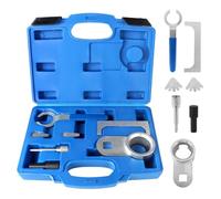 EXLECO Kit d'outils d'installation moteur Compatible avec VW T4 Crafter LT 2.4D 2.5D SDI TDI Outil courroie de distribution Kit d'outils de calage moteur Outil de verrouillage arbre à cames Outil de