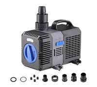 EXLECO Super ECO Pompe de Bassin Extérieur 3600L/H 20W - Filtration pour Carpes Koï, Basse Consommation, Poisson Oase, Ruisseau - Réglable pour Fontaine Cascade