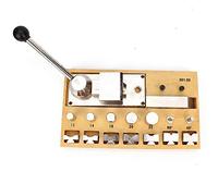 Exliy Outils de Flexion de Boucles d'oreilles multifonctionnelles, Outil de Fabrication de Bijoux pour réparateur de Bijoux, Machine à cintrer Les Anneaux avec 15 Accessoires, bijoutiers