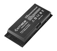 Exmate 11.1V 6600mAh 73.26Wh 9 Cellule FV993 FJJ4W R7PND X57F1 T3NT1 Batterie pour Dell Precision M4600 M4700 M4800 M6600 M6700 M6800 Series
