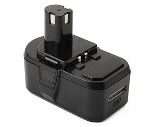 Exmate 18V 5Ah Batterie pour Ryobi One + RB18L50 RB18L40 RB18L25 BPL-1815 BPL-1820G BPL18151 BPL1820 P102 P103 P104 P106 P107 P107 P108, Batterie au Lithium ION
