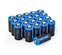 Exmate 20 Piles CR2 3V, Piles jetables 1000 mAh adaptées aux appareils électroménagers, systèmes d'alarme, Lampes de Poche et Plus Encore.