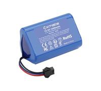 Exmate Batterie de Rechange Li-ION 10,8 V 3400 mAh pour Deebot Slim 1, Slim 2, Ecovacs D36A, D36B, D36C, D36E, DA60, DA611, DB35, Remplacement pour Batterie ZJ1450