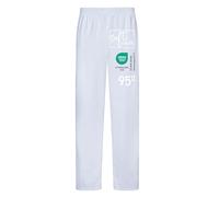 EXNER Pantalon médical à enfiler pour homme et femme, unisexe, en médecine, soins infirmiers, soins aux personnes âgées, spa, Wellnes, blanc, gris, bleu, vert, rouge, rose, violet, orange, beige,