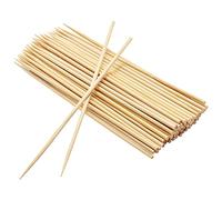 EXNIMA, 100, 200, 500, 500, 1200 ou 12000 pièces, brochettes en bois, brochettes pour barbecue, brochettes pour grillades, bâtons en bois pour grillades, buffets, fruits, taille 10,15,20, 25 ou 30cm