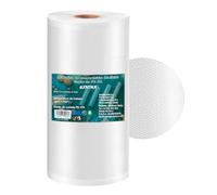 EXNIMA, Lot de 1 et 2 rouleaux d'emballage sous vide, sacs en verre, parfaits pour le stockage des aliments, sacs sous vide, ustensiles de cocina, accessoires d'emballage, tamaño : 20 x 300 cm.