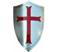 EXNOT Bouclier médiéval Templier Armure Crusader Guerrier Protecteur Jeu de rôle Bouclier