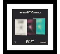 EXO EXIST 7th Album Standard Version 3 Cover SET CD+112p PhotoBook+1p Mini Poster on Pack+1p PostCard+1p PhotoCard+Tracking Sealed