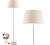 EXO lighting FIRENZE Plafonnier BIOS mesure 125,5 x 20,2 x 10 x 2 T8 36 W E27 Couleur : Nickel Satiné