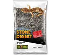 Exo Terra Substrat Désert De Pierres Bahariya 10kg - Noir - Pour Reptiles