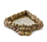 Exo Terra Corner Water Dish Bol à Eau d'angle pour Reptiles Taille XL