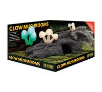 Exo Terra Glow Champignons - Cachette Naturelle Pour Terrarium, Lumineux, 9 Cm