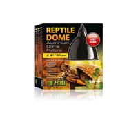 Exoterra Dome Fixture Eclairage en aluminium pour Reptile/Amphibien Taille Large 21 cm