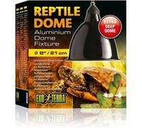 Exoterra Dome Fixture Eclairage en aluminium pour Reptile/Amphibien Taille Large 21 cm