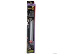 Exo Terra Luminaire UVB T5 pour reptiles 60 cm 24 W Lumière UVB à haut rendement pour terrariums, système d'éclairage UVB compact pour reptiles pour lézards, tortues et amphibiens