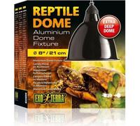 Exo Terra Reptile Dome Dôme en aluminium Transparent 21 cm Transparent 21 cm