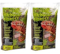 Exo Terra Substrat de Forêt Tropicale Humide pour Terrarium pour Reptile/Amphibien 8,8 L (Lot de 2)