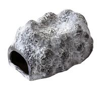 Exo Terra Wet Rock Grotte en céramique pour Reptiles Gris Taille L