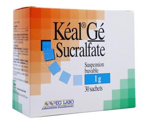 Exod Keal Gé Sucralfate Suspension Buvable 30 Sachets 1g